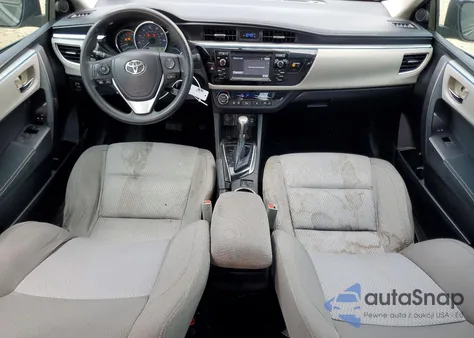 2015 Toyota Corolla L z USA, uszkodzony, nr VIN 5YFBURHEXFP362546